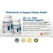 ProRenal+D with Omega-3 Fish Oil Kidney Multivitamin 90-Day Supply