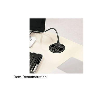 AC Power Hub 3" Diameter, Black