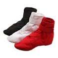Bonded High Top Adult Children Canvas Jazz Boots with Soft Soles Dance