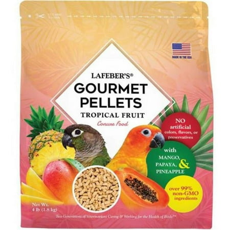 UPC: 0041054726478 | Lafeber 041054726478 4 lbs Tropical Fruit Gourmet Pellets Bird Food for Conure