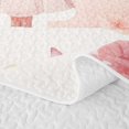 thumbnail image 5 of Erosebridal Kawaii Elf Twin Quilt Set for Girls, Flower Monogrammed A Twin Coverlet Set, 2-Piece 1 Quilt and 1 Pillowcase, 5 of 7