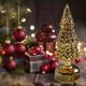 thumbnail image 4 of Mini árbol de Navidad de de mercurio con luces LED, batería (no incluida), pieza central , adorno de escultura para decoración del hogar Estilo B Sunnimix estatua de árbol, 4 of 8