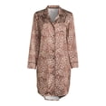thumbnail image 5 of Secret Treasures Women's Satin Sleep Shirt, 5 of 5