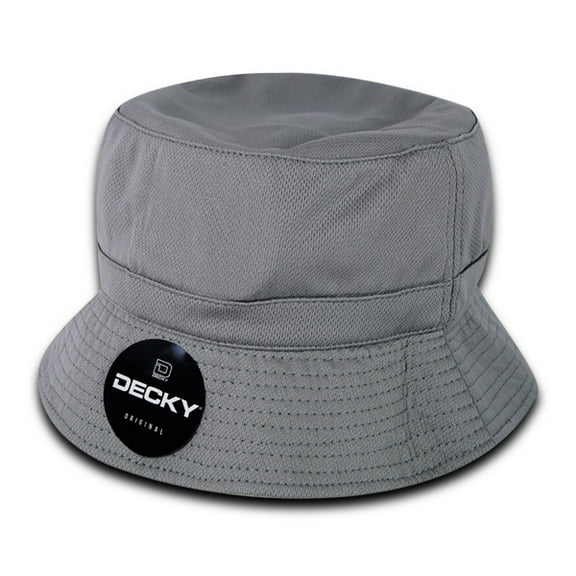 Decky 5110 Relaxed Mesh Buckets Hat-Charcoal