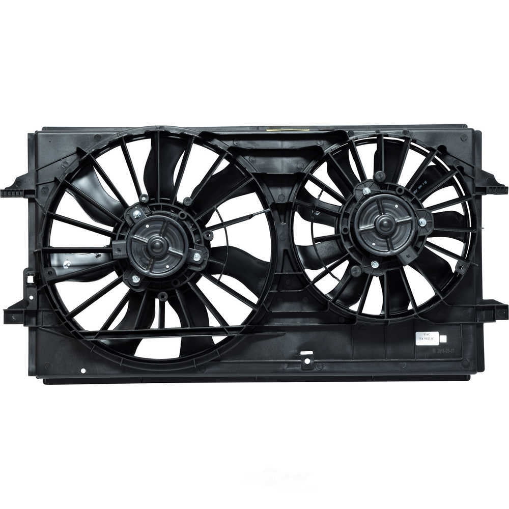 Dual Radiator and Condenser Fan Assembly -- Radiator-Condenser Fan Assy Fits select: 2011-2012 CHEVROLET MALIBU, 2010 CHEVROLET MALIBU 1LT