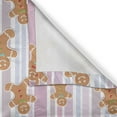 thumbnail image 6 of Ambesonne Gingerbread Man Valance & Curtain, Xmas Goodies, 55"x30", Multicolor, 6 of 6