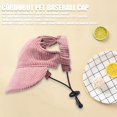 thumbnail image 2 of Gorra de béisbol para perros Symphonyw, ajustable, rosa, de verano, talla M, 2 of 5