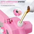 thumbnail image 5 of YAHHU 6 inch Mini Chainsaw Set with Oiler System & 21V Battery, Cordless Electric Chainsaw, Pink,New, 5 of 6