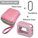 thumbnail image 2 of Accesory JCHPINE Funda de silicona y funda rígida de viaje para altavoz Bluetooth ultraportátil JBL Go 4, 2 of 8