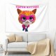 thumbnail image 2 of Tapiz de Super Kitties para colgar en la pared, tapiz artístico para decoración del hogar, 60 x 40 pulgadas, 2 of 5