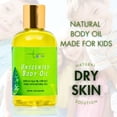 thumbnail image 2 of Unscented Kids Body Oil - Deeply Moisturizes & Soothes Sensitive Skin - 4 oz by LatherGreen, 2 of 11