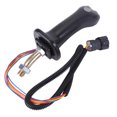 thumbnail image 2 of Guwzn Button Excavator Joystick Handle Compatible forCaterpillar Skid Steer Loader 216B 216 216B SERIE Replaces 218-6118, 2 of 10