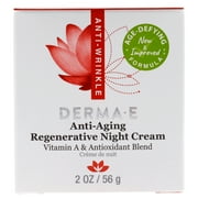 Derma E Anti-Aging Regenerative Night Cream, 2 oz
