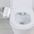 thumbnail image 2 of Bidet Toilet Seat Attachment & Fresh Water Sprayer (Cool & Warm Temperature Control,-Nozzle Cleaning,Non-,Adjustabl-e Pressure,Female Wash), 2 of 13