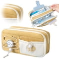 thumbnail image 2 of Beauos Cute Pencil Case, Aesthetic Pen Pouch, Colored Pencil Bag with Zipper, Stationery Storage and Organizer, 2 of 8