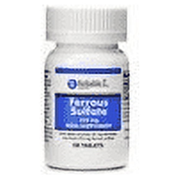 Reliable-1 Laboratories Ferrous Sulfate 325 mg, Iron supplement 100 ea