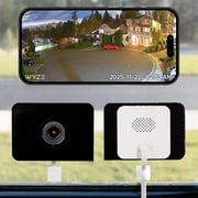 Wyze Window Camera, WiFi Indoor HD Home Security Camera, Upgraded Color Night Vision, Anti-Glare, AI-Powered Motion Detection, Easy & Quick Setup, 24/7 Recording, Includes 1 Month Free Cam Plus