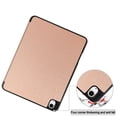 thumbnail image 6 of ELEHOLD for iPad Air 13 Inch Case M2 (2024), iPad Air 13 Case with Pencil Holder, Support iPad 2nd Pencil Charging/Pair, Trifold Stand Smart Case with Soft TPU Back,Auto Wake/Sleep,Rosegold, 6 of 8