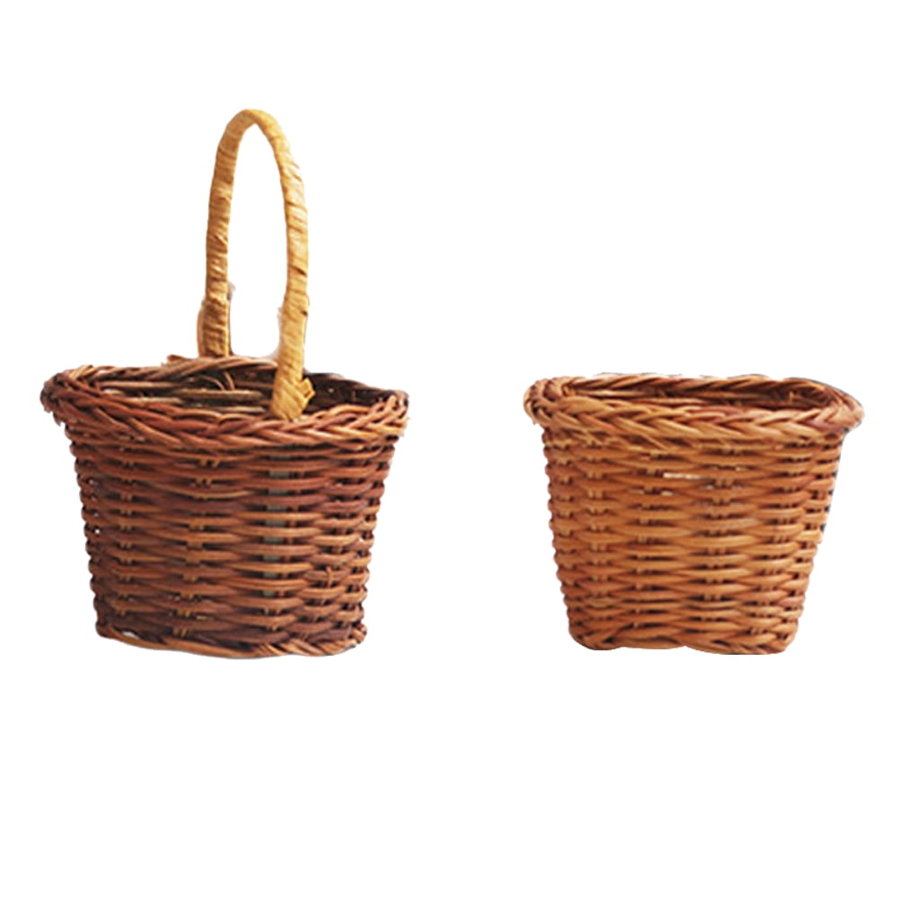 Mini Baskets Basket Crafts Accessories Decorative Tabletop Centerpieces