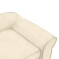 thumbnail image 5 of vidaXL Dog Sofa Cream 72x45x30 cm Plush, 5 of 5