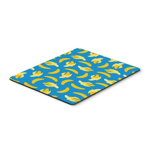 Carolines Treasures BB5149MP Bananas on Blue Mouse Pad Hot Pad or Trivet Large multicolor