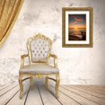 thumbnail image 3 of Jaynes Gallery 17x24 Gold Ornate Wood Framed with Double Matting Museum Art Print Titled - USA-Maine-Acadia National Park Sunset on ocean coastline, 3 of 4