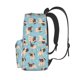 thumbnail image 3 of Disketp Funny Cartoon Pugs Mochila Escolar de Gran Capacidad y Peso Ligero, Mochila de Viaje Ideal para Escuela, Trabajo y Uso Diario, Cómoda y con Estilo, 3 of 8
