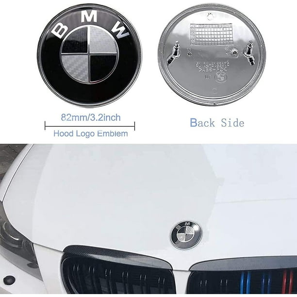 Car Badges 7pcs Bmw-w 82mm Badges Hood And Trunk And Badges 68mm Hubcaps  And 45mm Steering Wheel Badges Steering Wheel Badge Stickers Carbon Fiber  Bla 