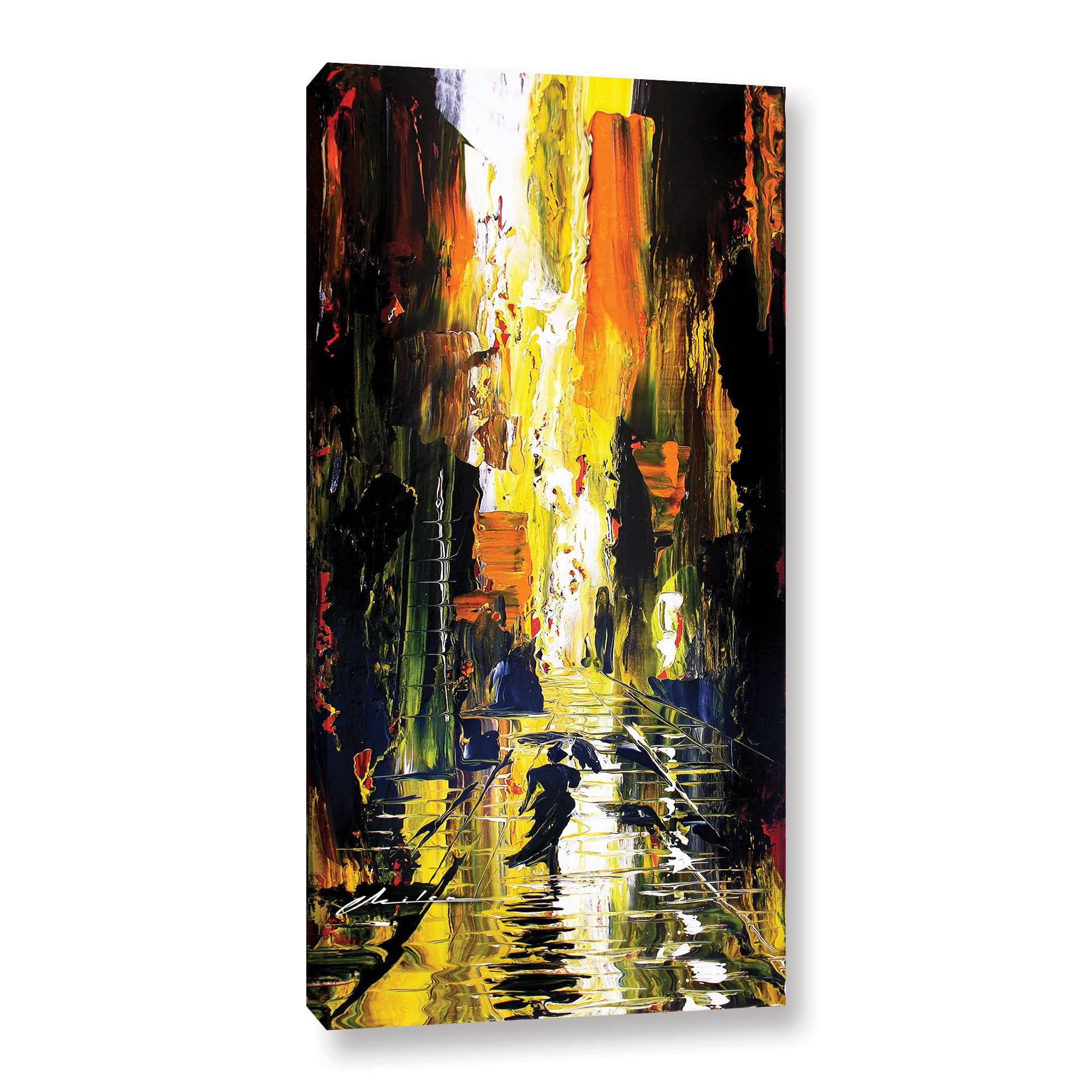 ArtWall Milen Tod "Allie 2" Gallery-wrapped Canvas