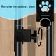 thumbnail image 5 of Wosthever Protector de colchón de seguridad de color negro, evita que se enganche, abrazadera resistente para colchón, marcos de metal, Decoración del hogar, 5 of 6