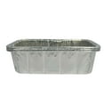 Mainstays Aluminum Foil 2 lb. Loaf Pans, 3 Count Disposable for Easy
