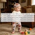 thumbnail image 4 of Gerichy Baby Boy Clothes Newborn Football Outfit Long Sleeve Romper Bodysuit Pants Hat Suit 0 3 6 12 18 Months Infant Fall Winter Clothes, 4 of 7