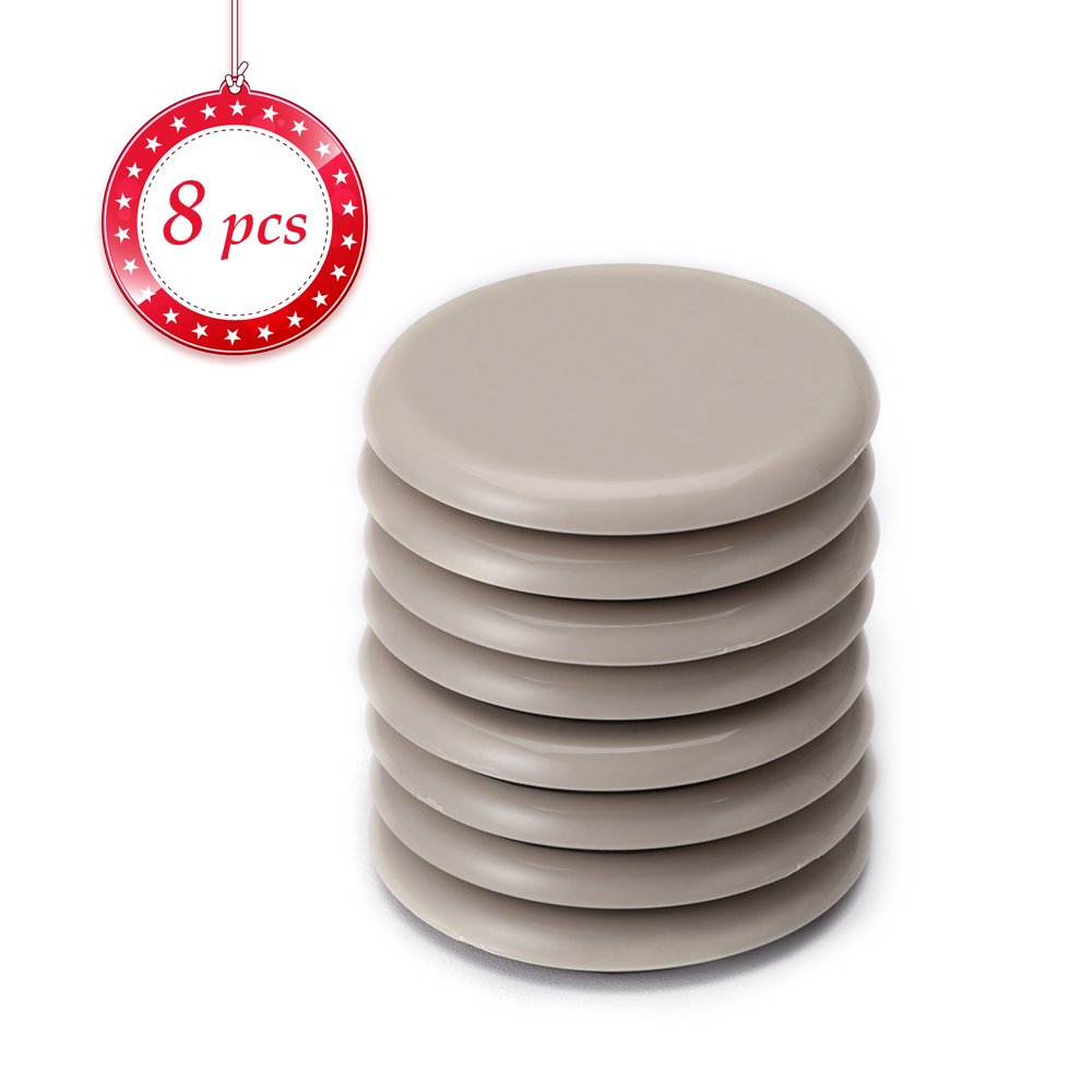Round Heavy Furniture Carpet Sliders Mover 110lbs Capacity 8PCS 3.5” Dia Round Heavy Furniture Carpet Sliders Mover 110lbs Capacity 8PCS 3.5” Dia