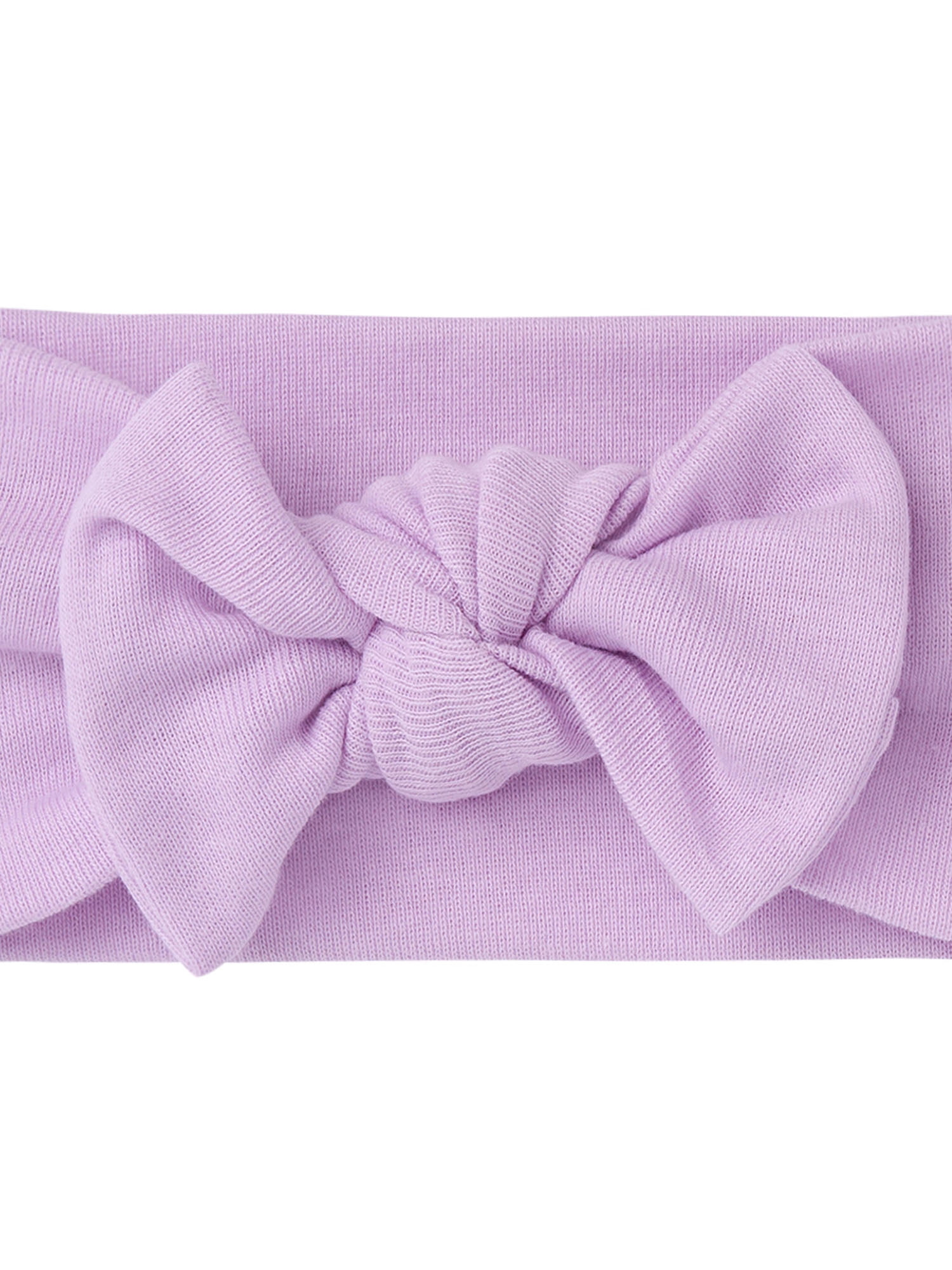 Gerber Baby Girl Cotton Headbands , 2-Pack, One Size