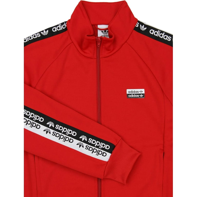 Adidas Men s R.Y.V. Logo Track Jacket Scarlet Walmart