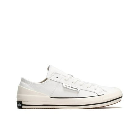

Palm Angels Women s New Low Leather Vulcanized Sneakers White