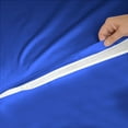 thumbnail image 6 of DNG Creations Solid Royal-Blue Colour 6 Piece Zipper Sheet Set - Include (1 Fitted Sheet Base, 2 Sheet has Zipper, 1 Flat Sheet And 2 Pillowcase) 800 Threads Count ( Twin XL - Size ), 6 of 7