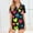1Multicolor, variant on FDGIU Women's Soft Comfortable Heart Print Pajama Set - Short Sleeve Button Down 2 Piece Shorts Loungewear S-2XL