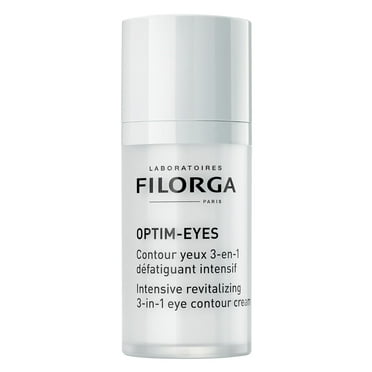 Filorga Optim-Eyes Eye Cream, Revitalizing 3-in-1 Skin Treatment for Rapid Reduction of Dark Circles, Wrinkles & Puffiness Around the Eyes, 0.5 fl. oz. C17