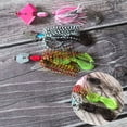 thumbnail image 2 of 6pack Salt Impregnated Floating Soft Lures With Realistic Tail Action for Freshwaters Saltwater Fishing, 2 of 7