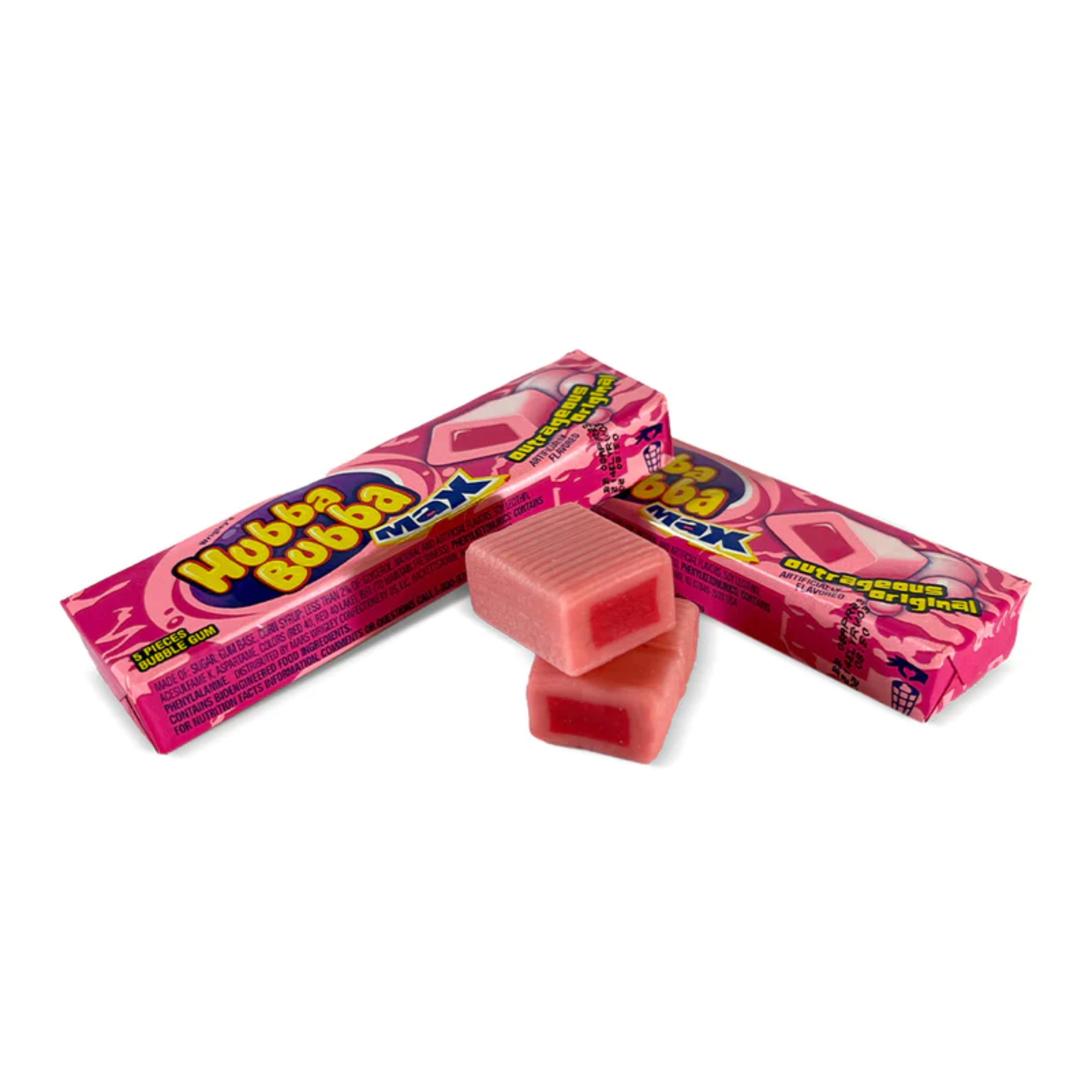Hubba Bubba MAX Awesome Original Bubble 18 Count Ea. Pack