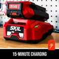 thumbnail image 4 of Kit de soplador de hojas Skil BL4713C, sin escobillas, 40 V, 530 CFM, 4 of 8