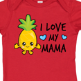 thumbnail image 4 of Inktastic I Love My Mama with Pineapple Boys Baby Bodysuit, 4 of 5