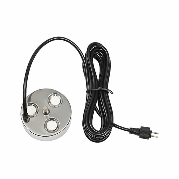 3-Head Ultrasonic Mist Maker Fogger AC 36V 60W Air Humidifier Hydroponics Water Fountain Pond Fog Machine 900ml/h