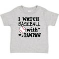 thumbnail image 3 of Inktastic I Watch Baseball with My Pawpaw Boys Baby T-Shirt, 3 of 5