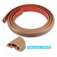 thumbnail image 3 of Uxcell Floor Cord Cover Cable Protector Cable Management for Home Office Brown 6.6 ft, 3 of 6