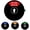 Black, variant on Office Door Sign, Do Not Disturb/Out of Office/In a Meeting/Please Knock, Rotating Door Privacy Sign-6 Inch, Silver