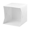 thumbnail image 1 of 40 * 40 * 40cm Portable Foldable LED Light Tent Photo Box Softbox Lightbox Adjustable Brightness USB Powered with 6pcs Color Backdrops(Red/Green/Blue/Yellow/White/Black), 1 of 7