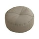 thumbnail image 5 of Cojín de suelo redondo decorativo estilo japonés para futón y tatami para comedor. gris oscuro, 5 of 9