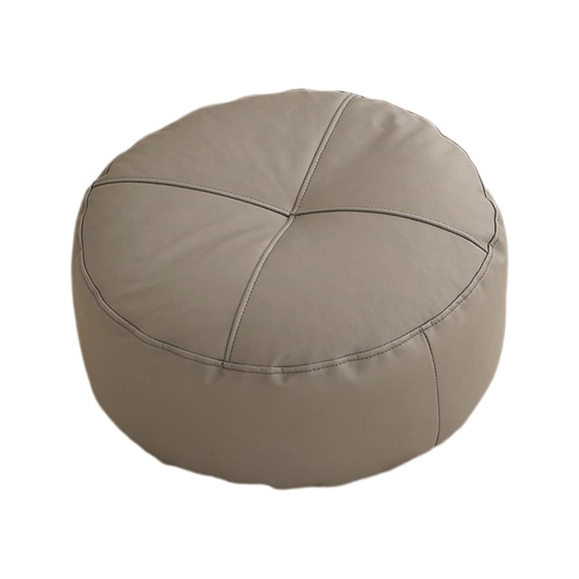 Cojín de suelo para silla, suave, futón, decorativo, moderno, grueso, para asiento tipo puf Gris oscuro